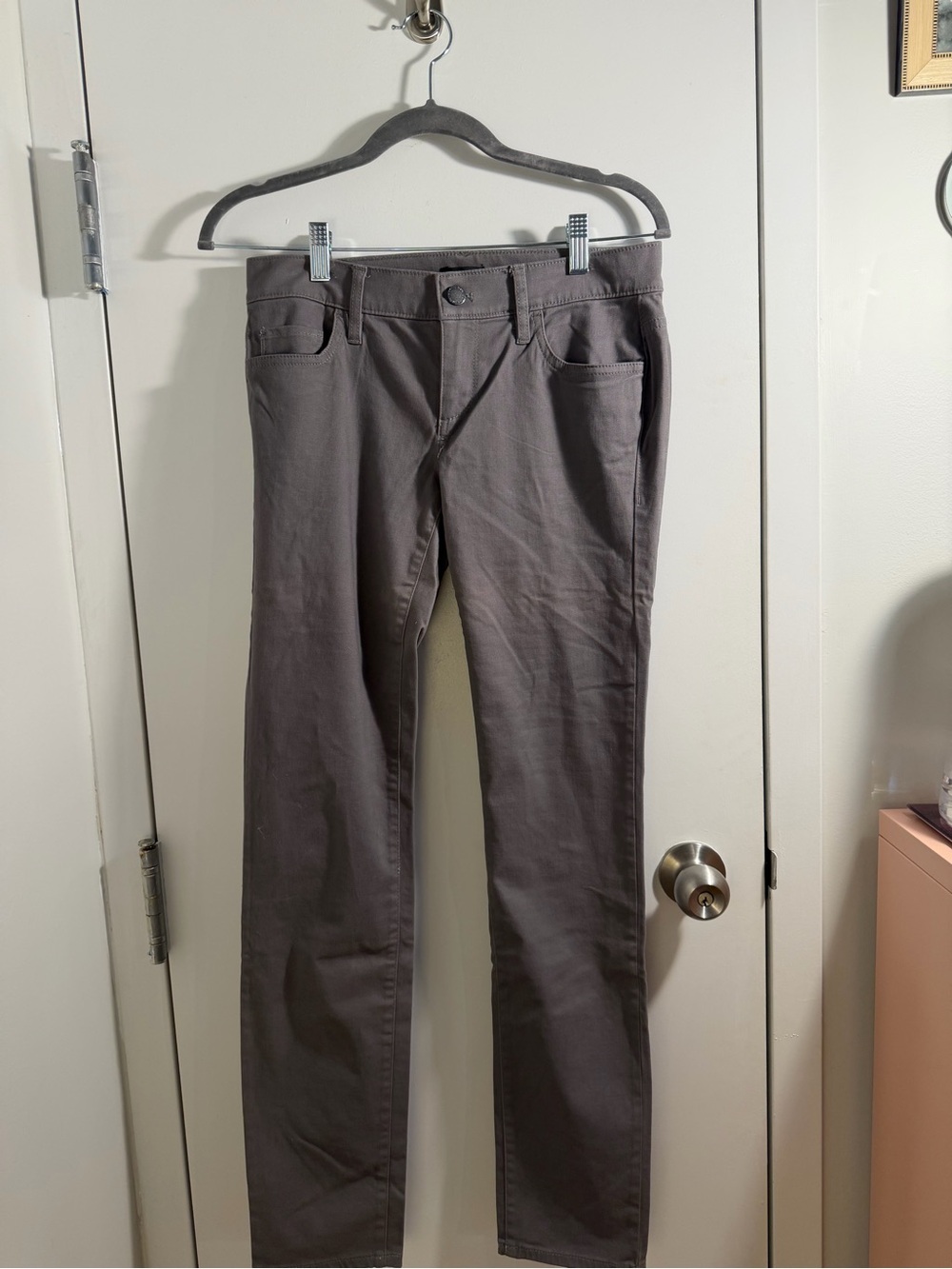 Ann Taylor Modern Pants in Dusty Gray